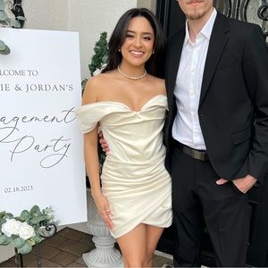 House of CB Ivory Dress